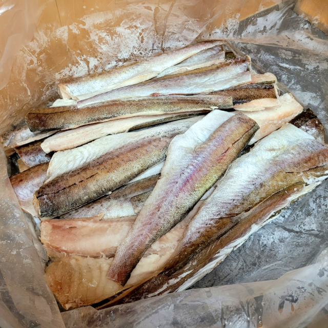 속초명인,대용량 업소용 동태포(명태포,필렛)