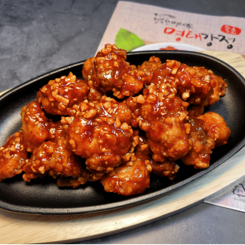 속초명인,명태강정 500g 속초 코다리 순살 튀김